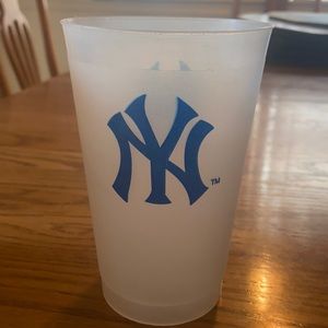 New York Yankee plastic beer cup